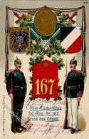 Regiment Kassel (3500) Nr. 167 Infant. Regt. 1909 I-II - Regiments