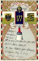 Regiment Königstein (O8305) Nr. 177 Infant. Regt. 1903 I-II - Reggimenti