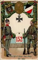 Regiment Magdeburg (O3000) Nr. 152 Infant. Regt. 1917 I-II - Regimente