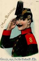 Regiment Selestat (67600) Frankreich Nr. 8 Jäger 1913 I-II - Regiments