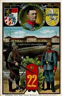 Regiment Zweibrücken (6660) Nr. 22 Infant. Regt. 1917 I-II - Regiments