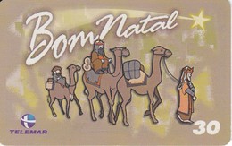 TARJETA DE BRASIL DE NAVIDAD (CAMELLO-CAMEL) CHRISTMAS - Noel