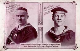 REVOLUTION 1918/19 - MARINE-Soldaten Opfer Des TIRPITZ-Geistes 1917 I-II - Guerra