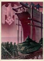 Propaganda WK II - Die DEUTSCHE WEHRMACHT PH Kl. 10 Sign. Gottfried Klein I - Guerra 1939-45