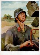 Propaganda WK II Ausstellung Des Luftgaukommandos VI Ziel Im Visier Sign. Imkamp, Wilhelm Künstlerkarte I-II Expo - Guerra 1939-45