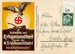 Propaganda WK II Erbgesundheit Durch Die NS Volkswohlfahrt I-II - Weltkrieg 1939-45