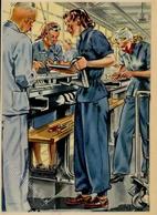 Propaganda WK II FRAUEN Schaffen Für Euch Nr. 666 In Der MASCHINENFABRIK I - Weltkrieg 1939-45