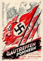 Propaganda WK II Gautreffen Pommern I-II - War 1939-45