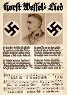 Propaganda WK II Horst Wessel Lieder AK I-II - War 1939-45