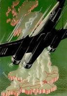 Propaganda WK II Italien Arma Aeronautica Künstler-Karte I-II - War 1939-45