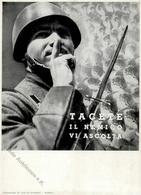 Propaganda WK II Italien Befana Fascista D.A.S. Künstlerkarte I-II - War 1939-45