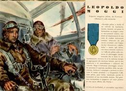 Propaganda WK II Italien Leopoldo Moggi Künstlerkarte I-II - War 1939-45