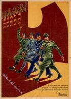 Propaganda WK II Italien P.N.F.-O.N.D. Dopolavoro Forze Armate Künstlerkarte I-II (Eckbug) - Weltkrieg 1939-45