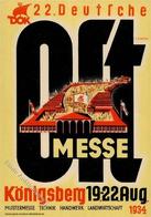 Propaganda WK II Königsberg Russische Föderation 22. Deutsche Ost Messe I-II - Weltkrieg 1939-45