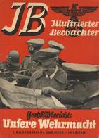Propaganda WK II Lot Mit 4 Plakaten 37,5 X 27,5 Cm Illustrierter Beobachter U. 1x Münchner Illustrierte 35,5 X 25,5 Cm I - Weltkrieg 1939-45