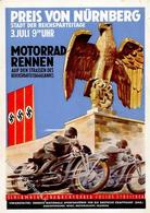 Propaganda WK II Motorrad Preis Von Nürnberg I-II - War 1939-45