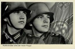 Propaganda WK II Waffenbrüder Unter Der Neuen Flagge I-II - Weltkrieg 1939-45