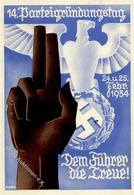 Propaganda WK II WK II 14. Parteigründungstag I-II - Weltkrieg 1939-45