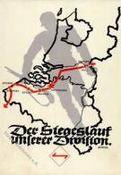 Propaganda WK II WK II Der Siegeslauf Unserer Division I-II - Weltkrieg 1939-45