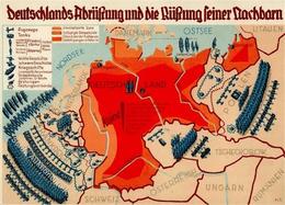 Propaganda WK II WK II Deutschlands Abrüstung Und Die Rüstung Seiner Nachbarn I-II - Weltkrieg 1939-45