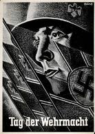 Propaganda WK II WK II Tag Der Wehrmacht Sign. Koch, R. Künstlerkarte I-II - War 1939-45
