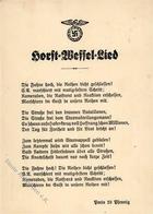 HORST WESSEL WK II - Horst-Wessel-Lied I-II - Oorlog 1939-45