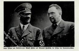 Hitler Henlein WK II  I-II - Oorlog 1939-45