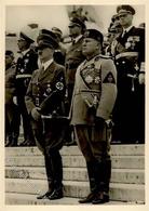 Hitler Mussolini WK II   Foto AK I-II - Weltkrieg 1939-45