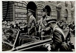 Hitler Mussolini WK II  Foto AK I-II - Weltkrieg 1939-45