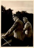 Hitler Und Mussolini WK II PH M 9 Foto-Karte I-II - Weltkrieg 1939-45