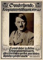 Hitler WK II Sonderspende WHW  I-II - Guerra 1939-45