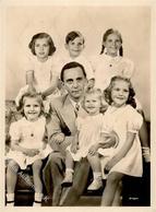 WK II Goebbels Dr. Mit Seinen Kindern Foto AK I-II - Oorlog 1939-45