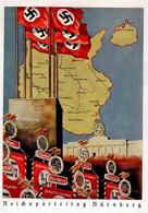 Reichsparteitag Nürnberg (8500) WK II  I- (Andruck, Keine AK-Einteilung) - War 1939-45