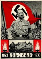 Reichsparteitag Nürnberg (8500) WK II Hitler 1933 I-II (Ecken Abgestoßen) - War 1939-45