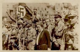 REICHSPARTEITAG NÜRNBERG WK II - Seltene Foto-Ak Mit HITLER (vermutlich 1926/27) I - R! - Guerre 1939-45