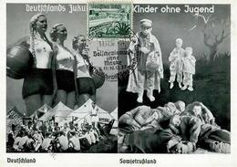 BERLIN-REICHSTAG WK II - Ausstellung BOLSCHEWISMUS Ohne MASKE 1937- Mit S-o I Expo - Guerra 1939-45