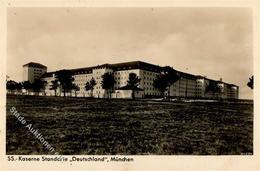 SS München (8000) WK II Kaserne Standarte Deutschland Foto AK I-II - Guerre 1939-45