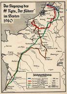 SS WK II - Der SIEGESZUG Des SS-Rgts. -Der FÜHRER- Im Westen 1940 I-II - Weltkrieg 1939-45