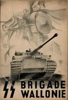 SS WK II - SS-BRIGADE WALLONIE - SS-PANZER-Prop-Ak I-II - Weltkrieg 1939-45