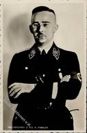 SS WK II Himmler, H. Reichsführer SS Mit Orig. Unterschrift PH 121 Foto-Karte I- - Guerre 1939-45