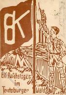 WK II HJ BK Reichslager Im Teuteburger Wald I-II (fleckig) - Guerra 1939-45