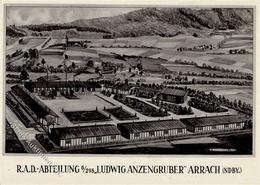 RAD Arrach (8491) RAD Abreilung 6/293 Ludwig Anzengruber I-II - Oorlog 1939-45