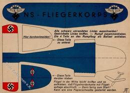 NS-FLIEGERKORPS WK II - FLIEGER-HJ Modelkarte I-II - Guerra 1939-45