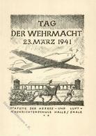 WHW WK II - TAG Der WEHRMACHT HALLE,Saale Heeres- U. Luft-Nachrichtenschule I - Weltkrieg 1939-45