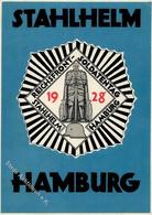Der STAHLHELM WK II - STAHLHELM HAMBURG - REICHS-FRONTSOLDATENTAG 1928 I-II - Guerra 1939-45