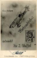 Weihnacht Im Feld WK II Die 2. Staffel Flugzeug  I-II (fleckig) Aviation - Weltkrieg 1939-45