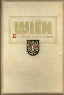 Raumbildalbum Wien Österreich Komplett Mit Betrachter 1941 Raumbild-Verlag Otto Schönstein I-II (Einband Fleckig) - War 1939-45