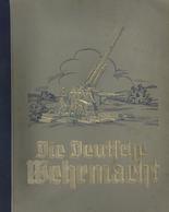 Sammelbild-Album Die Deutsche Wehrmacht 1936 Zigaretten Bilderdienst Dresden Kompl. Mit Schutzkarton II (fleckig) - War 1939-45