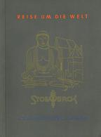 Sammelbild-Album Reise Um Die Welt 2. Teil Asien Afrika U. Europa1937 Stollwerk AG Kompl. Mit Schutzkarton II - Weltkrieg 1939-45