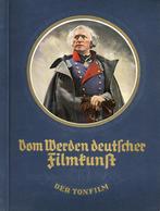 Sammelbild-Album Vom Werden Deutscher Filmkunst Der Tonfilm 1935 Zigaretten Bilderdienst Altona Bahrenfeld Mit Schutzkar - War 1939-45
